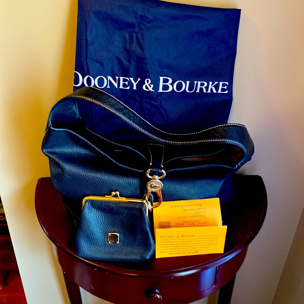 Dooney and Burke navy purse